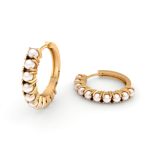 CARLUKE ØRERINGE FORGYLDT