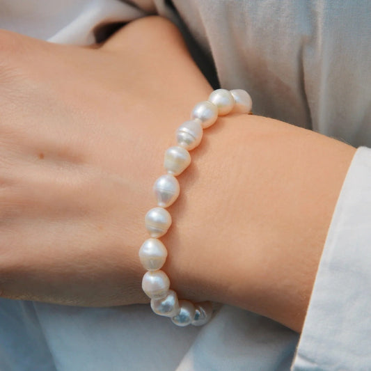 PERLEARMBÅND 8MM 16+4CM